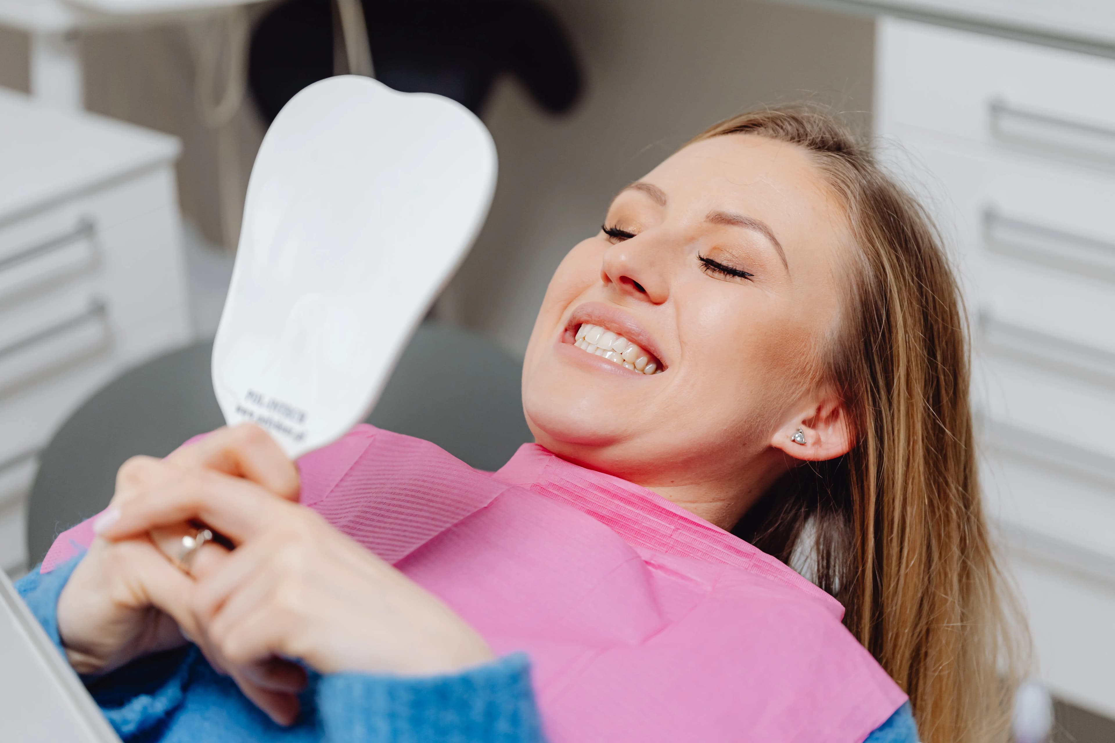 Patient with a confident, straight smile