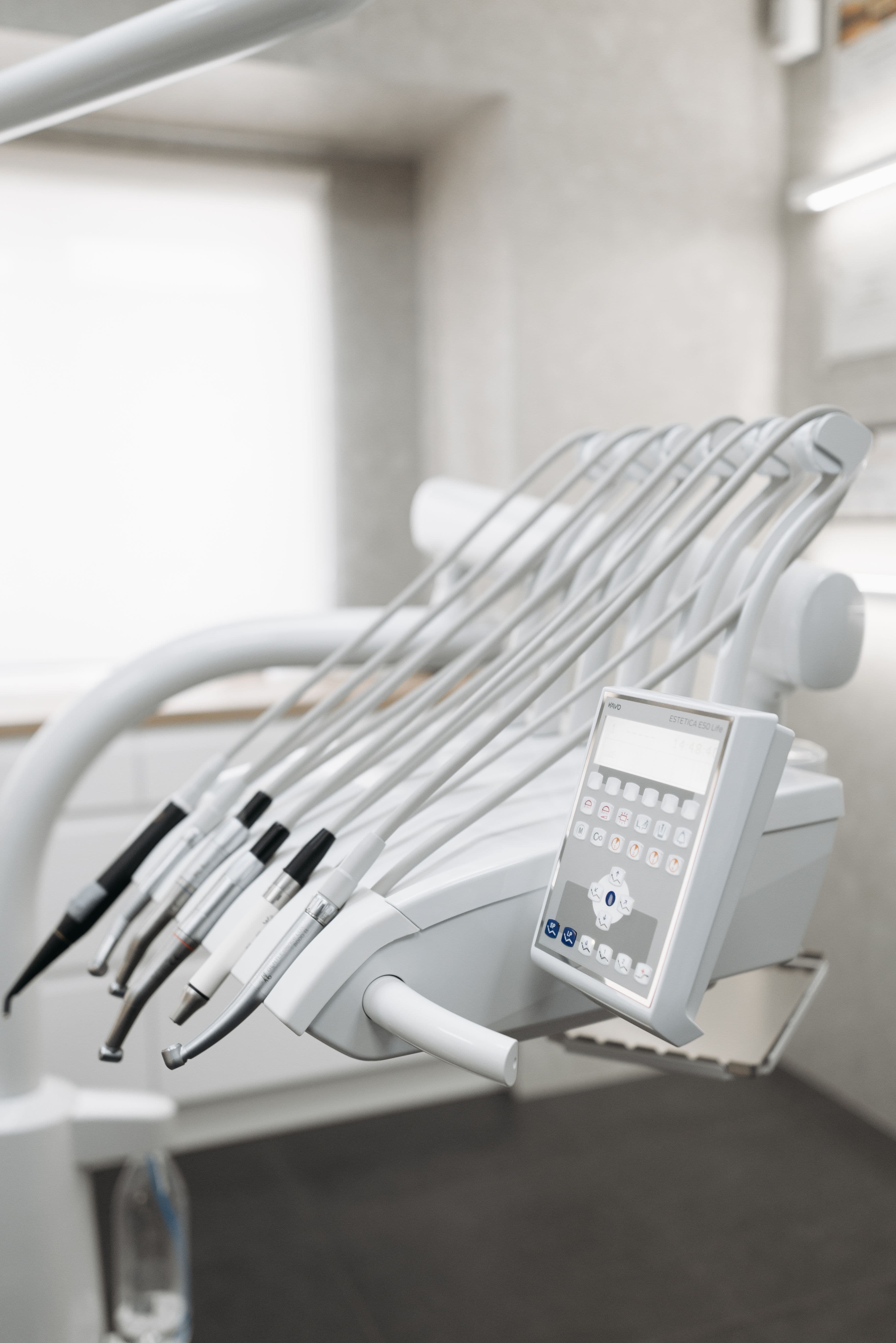 Sterilized dental instruments ready for use